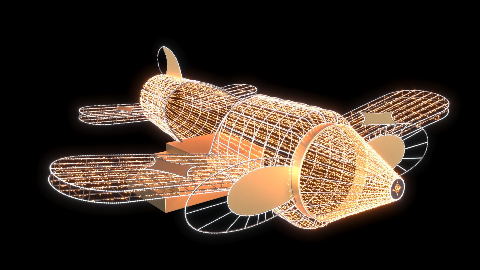 Самолет светодиодный — изображение 3