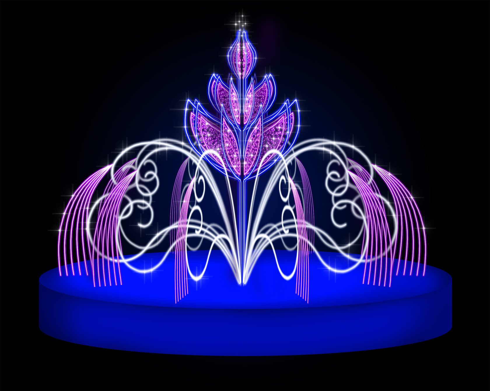 Фонтан светодиодный — изображение 4