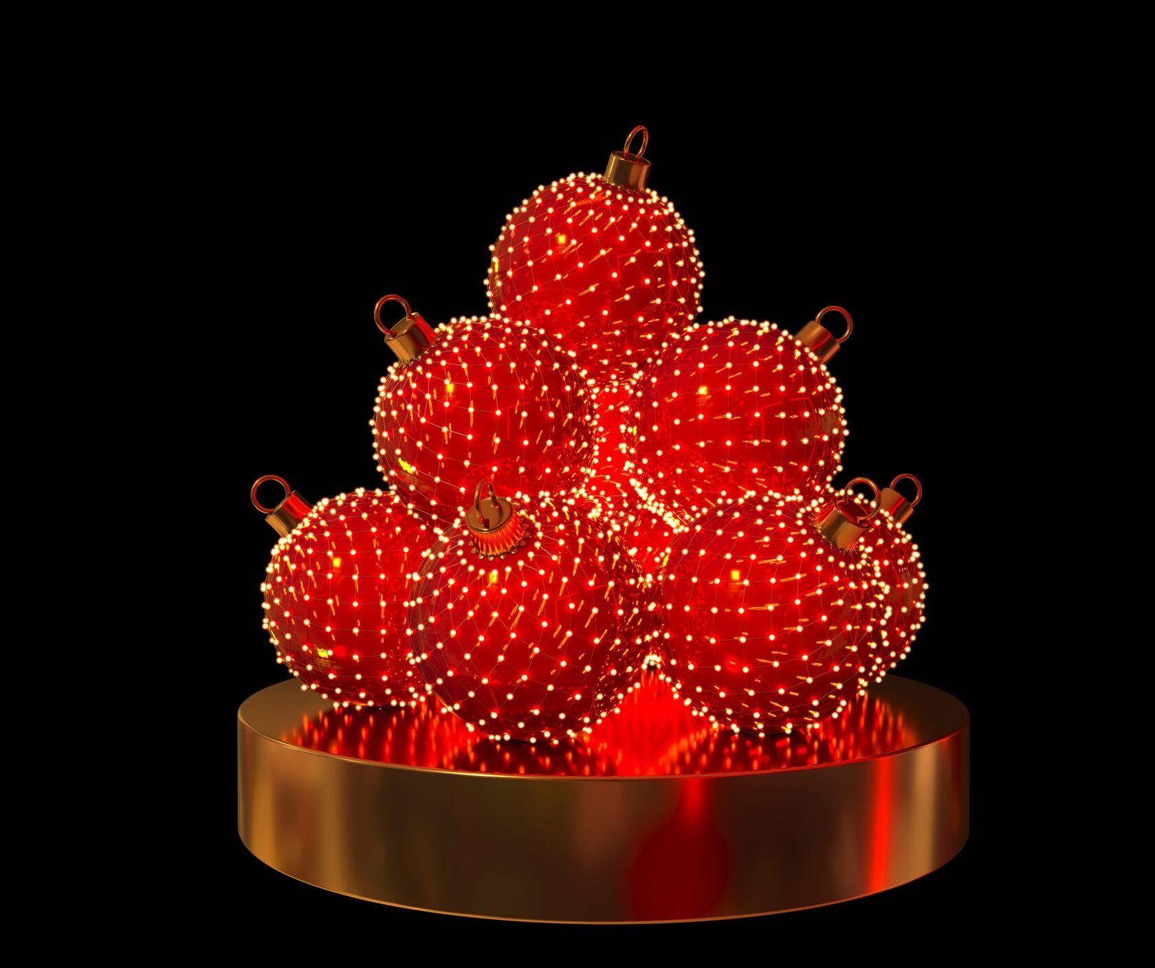 Пирамида из шаров