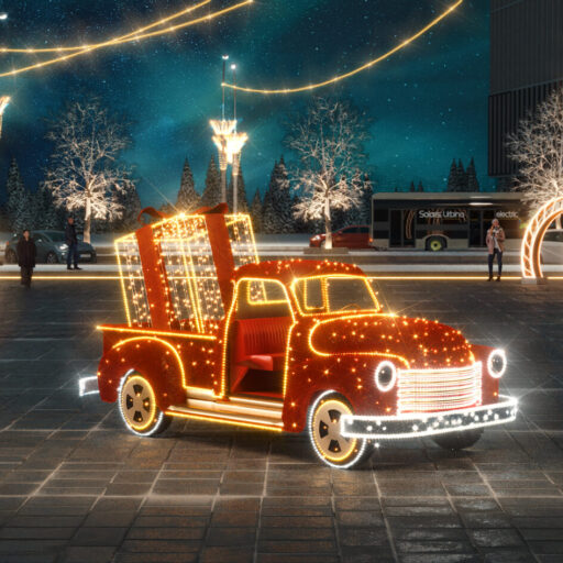 Машинка светодиодная