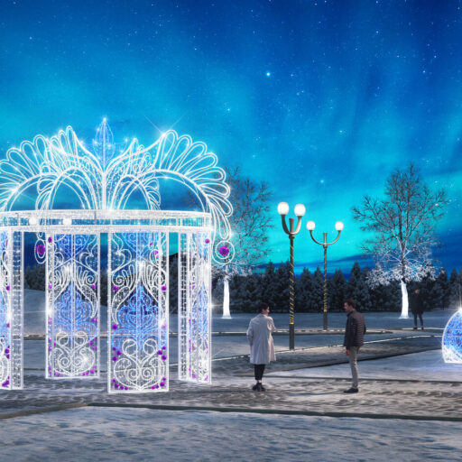 Новогодний подарок светодиодный