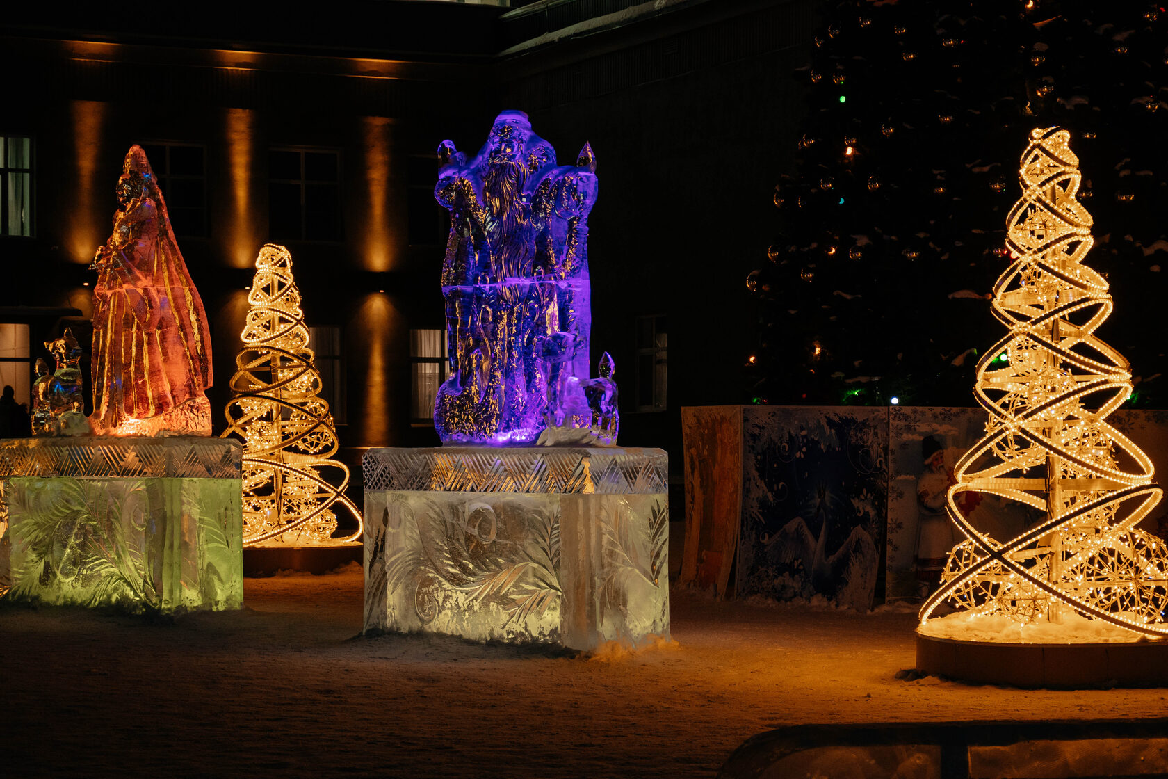 Световая ель — изображение 8