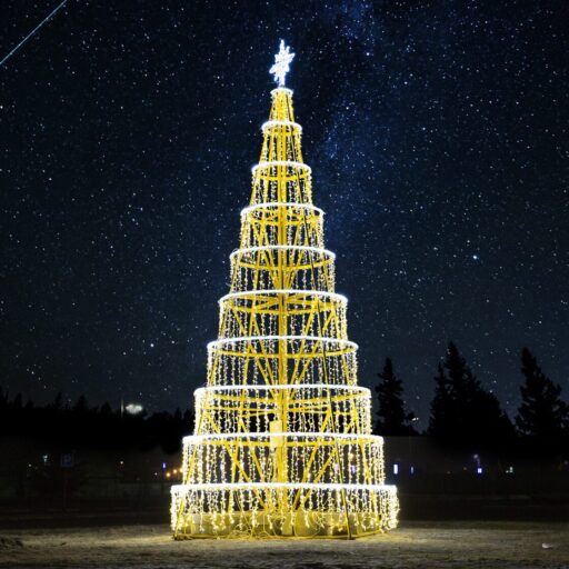Световая елка