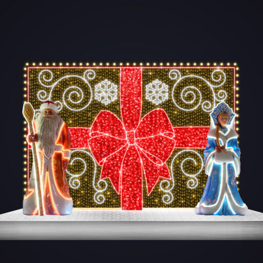 Новогодний комплект «Дед Мороз и Снегурочка»