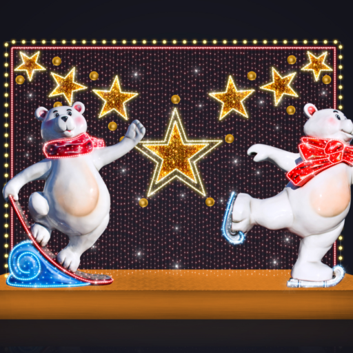 Фотозона с медведями