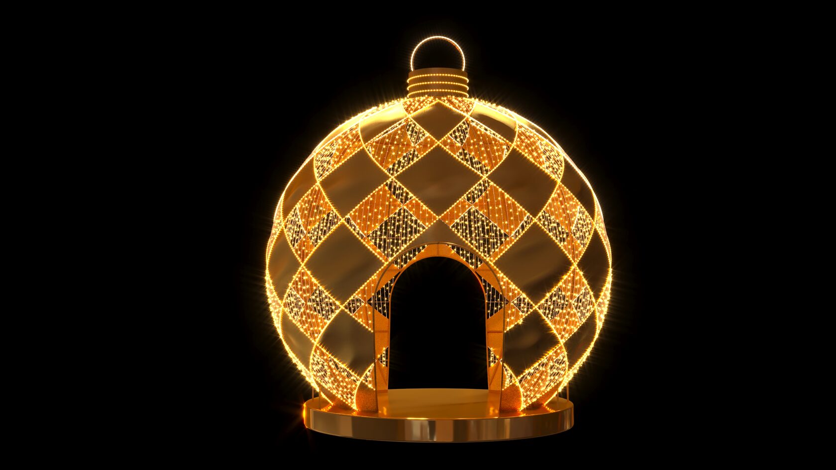 Новогодний шар — изображение 2