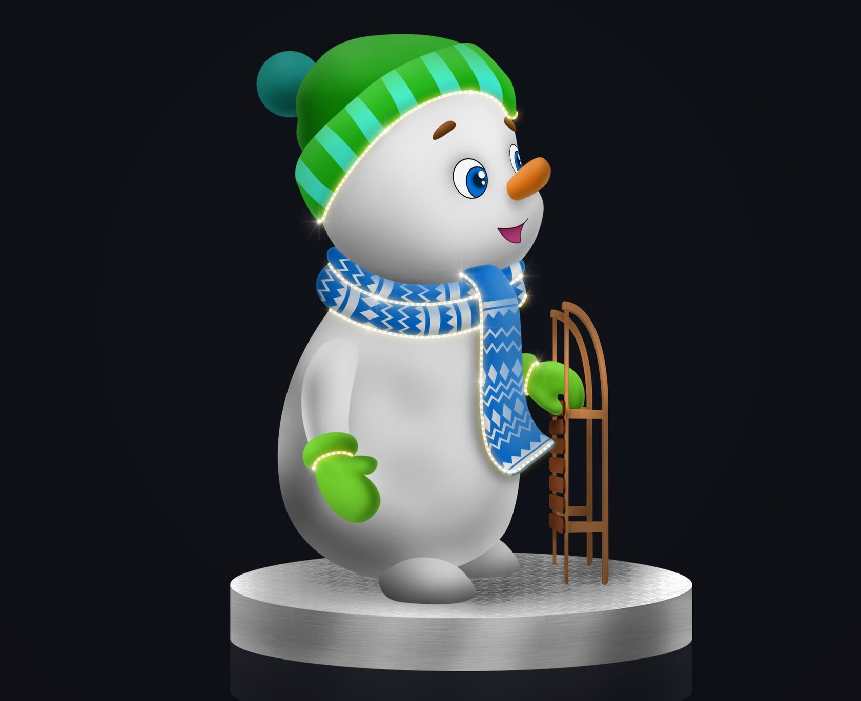 Снеговичок