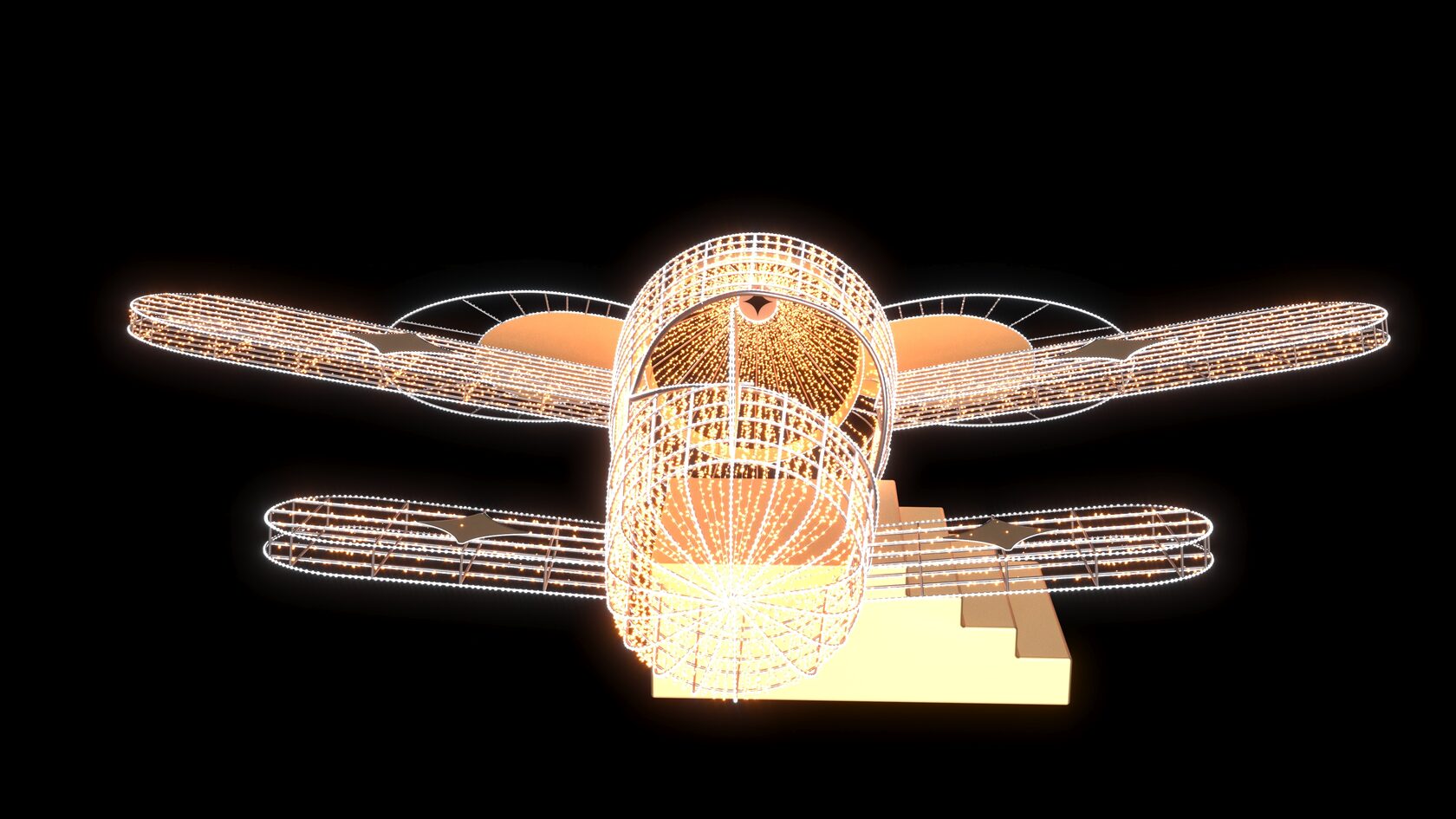 Самолет светодиодный — изображение 4