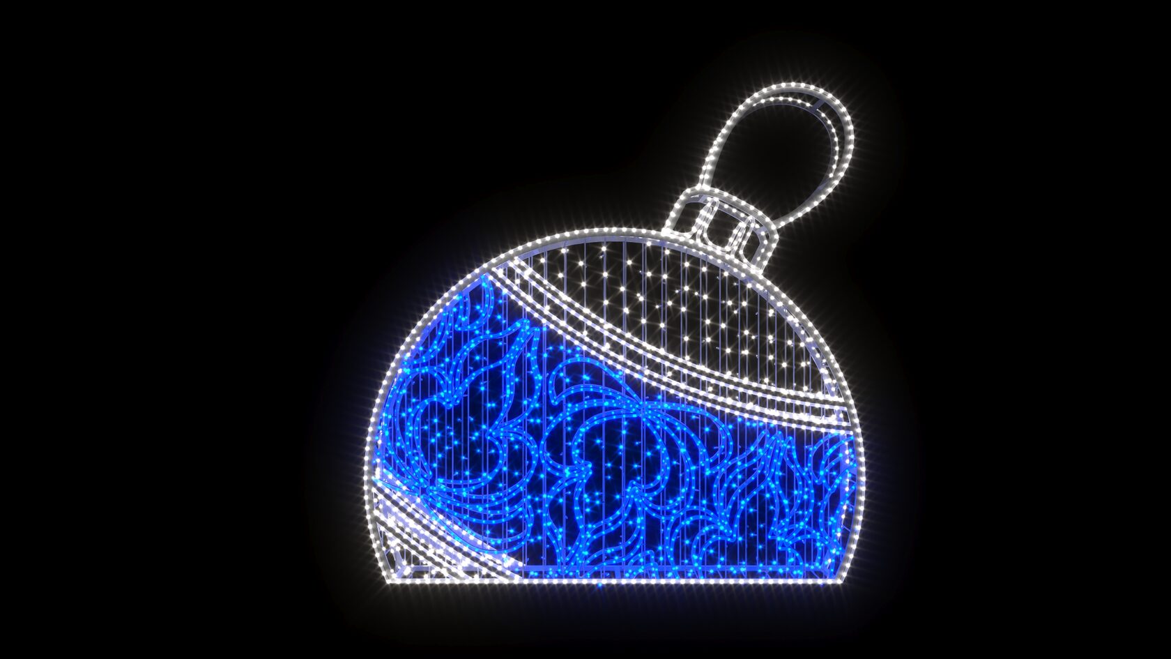 Елочная игрушка светодиодная