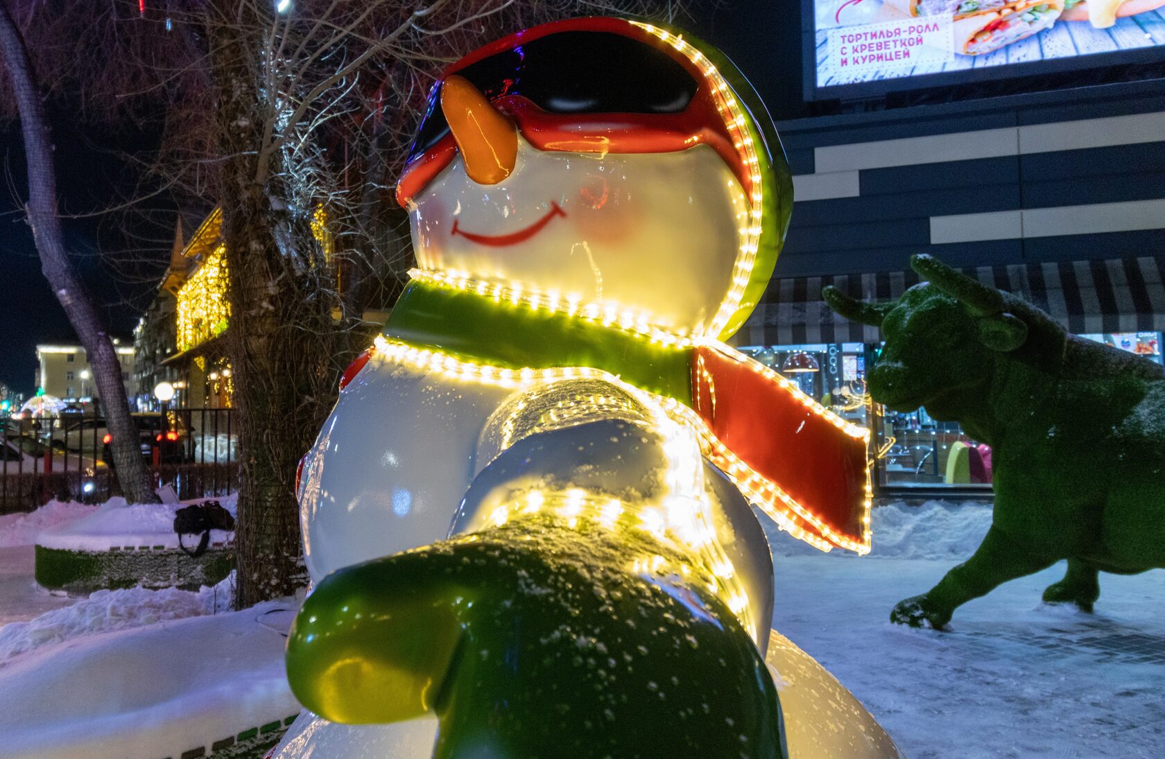 Снеговик сноубордист — изображение 4