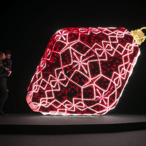 Светодиодная новогодняя игрушка