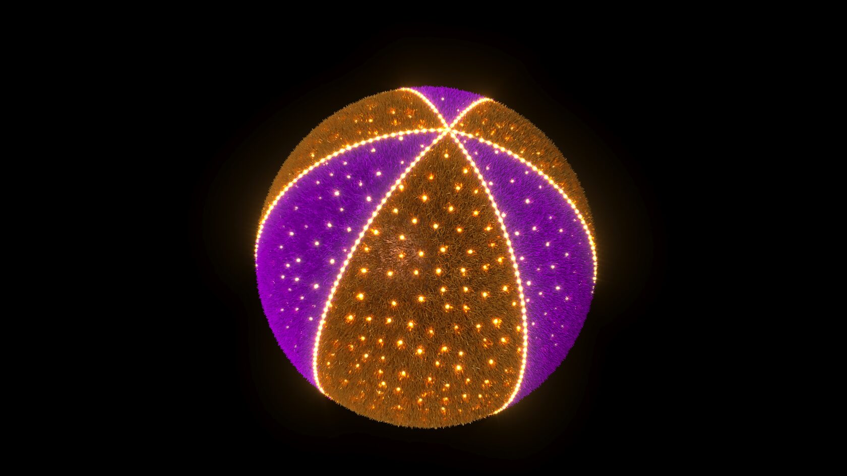 Фотозона мячик