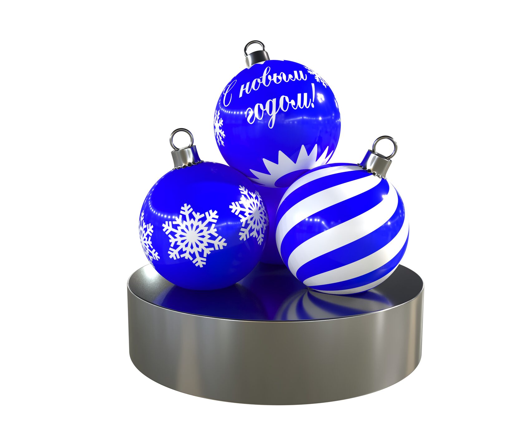 Пирамида шаров из стеклопластика