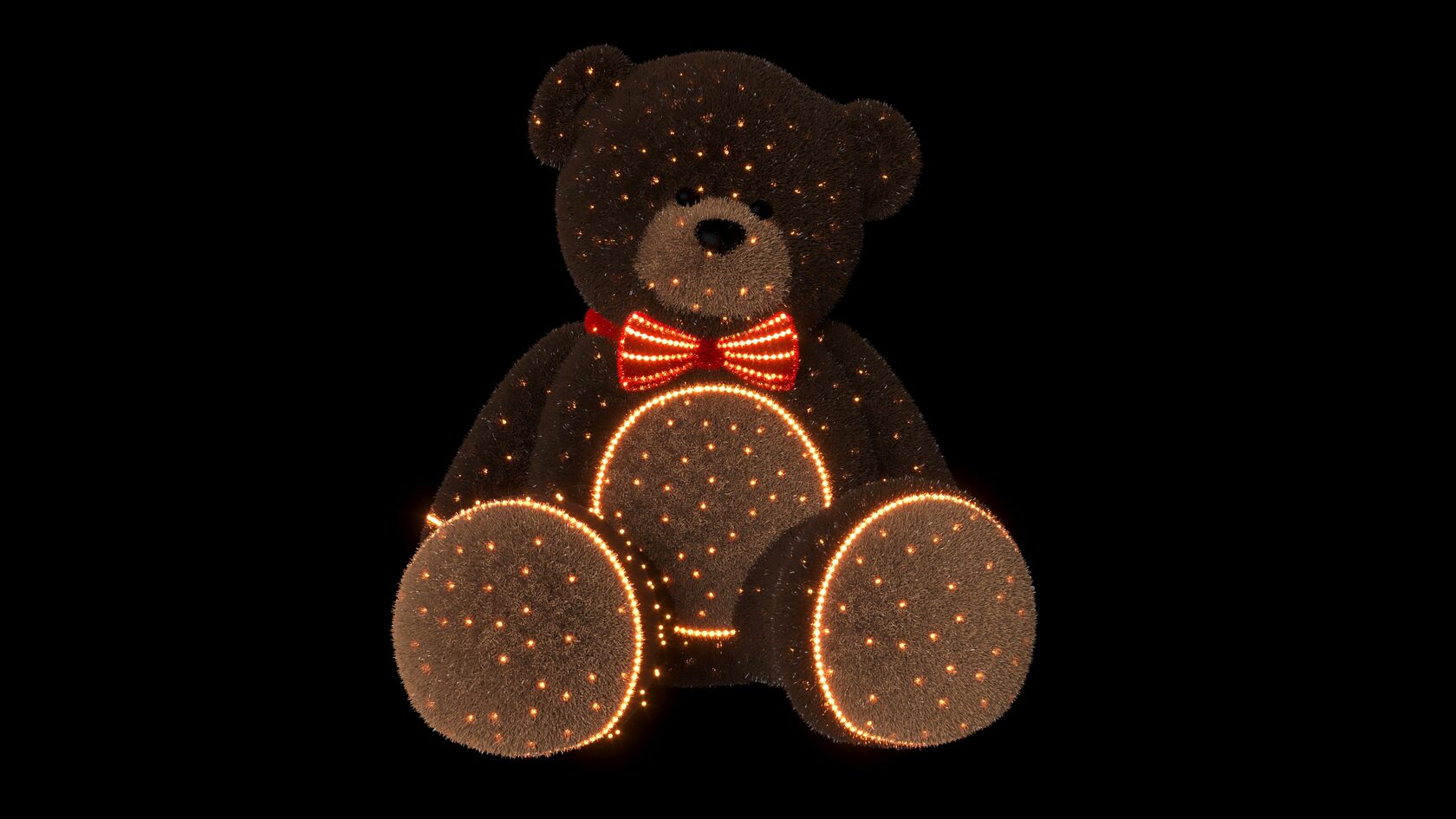 Медведь плюшевый